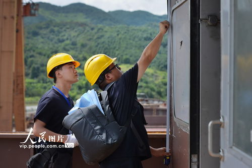 浙江寧波 驗船師高溫下 秀技
