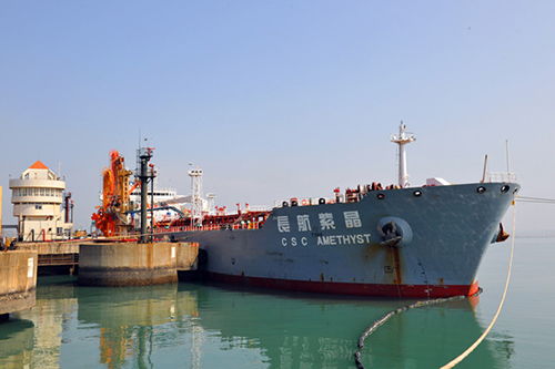 福建聯合石化首船柴油產品出口東南亞