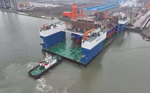 全球最大江海移動船塢 四航永興 號出運海上風電安裝平臺