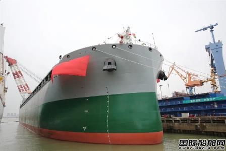 又一艘中國船廠建造世界最大船 中國首家中外合資企業再接新船