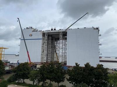 “德浮3”完成傾斜測試